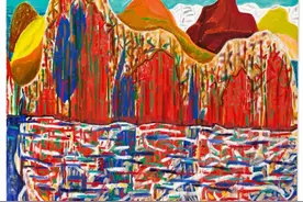 美国纽约布鲁克林艺术家莎拉·休斯作品展现蓬勃生气图片