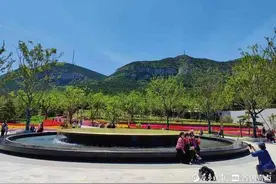 才到景区门口，就已经入了景，济南这个免费大公园更好看了图片