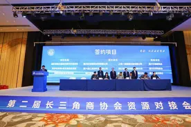项目签约超10亿元！第二届长三角商协会资源对接会在嘉善举行图片