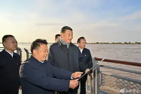 跟着总书记的脚步｜总书记考察黄河入海口，这里有几个“最”图片