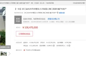 杭州史上第二贵法拍房诞生！上市公司实控人拍卖过亿豪宅，持有6年只涨了300万图片