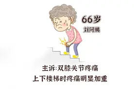 蹲久了，特毁膝盖！阿姨患上骨关节炎，医生说这几点平时就要注意！图片