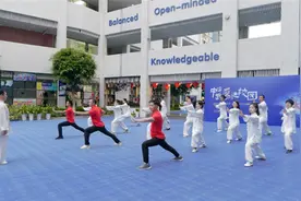 “中华武医进校园”在黄埔学校启动图片