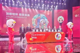 “顶鼎相伴 悦享未来”平顶山银行吉祥物暨特色产品发布会举行图片