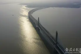安徽寿县瓦埠湖大桥建成通车图片