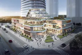 上海内环地铁7号线站点新增一座商场，10月29日开业，首期引进80个品牌图片