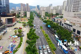 台江城管精细化管理“绣”出海峡金融商务区高颜值图片