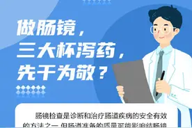 做肠镜，三大杯泻药，先干为敬？图片