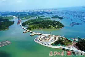 广西第一跨海大桥龙门大桥迎新节点，全线路基工程已基本完成图片