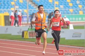 强！广西“女飞人”刘翠青全国残特奥会上连夺两金图片