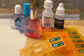 眼睛干涩，真的能用洗眼液、眼药水吗？图片