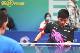赛场故事丨陕西一队乒乓球运动员翟翔：希望未来能拿到属于自己的单打冠军图片