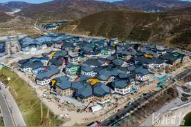 崇礼太子城冰雪小镇建设进入全面冲刺阶段图片