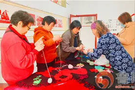 沂源县南麻街道：编织幸福 舞动欢乐图片