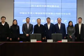四川农信与中国太保寿险四川分公司签署战略合作协议图片
