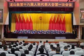 【聚焦两会】全票当选！今天，龙山县新一届人大、政府领导班子选举产生图片
