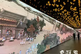 一秒钻进宋代南京街巷看风景？《金陵图》数字艺术展带你穿越时空图片