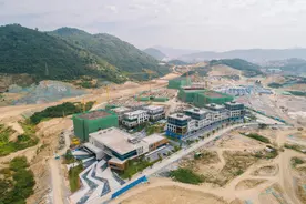 千亿园区现雏形，惠阳梅龙湖项目一期主体将于年底完工图片