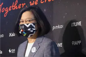 蔡英文首次证实美军存在于台湾，国民党表态：蔡应积极思考如何降低两岸战争风险，谨慎发言图片