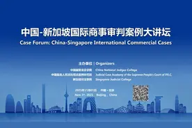 请查收“中国—新加坡国际商事审判案例大讲坛”会议指南图片