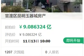 意外！烂尾多年的昆明玉器城将被拍卖！710套房产！估值9亿多元图片