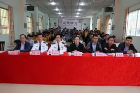 广西海事局在藤县组织开展新时代文明实践结对共建系列活动图片