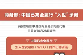 ［经济］商务部：中国已完全履行“入世”承诺图片