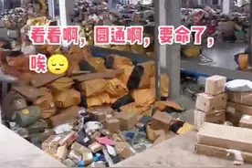 我的包裹去哪儿了？圆通快递这个点运转异常图片