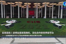 全球连线丨进博会是发现商机、深化合作的世界级平台——访美国霍尼韦尔公司全球高增长地区总裁沈达理图片