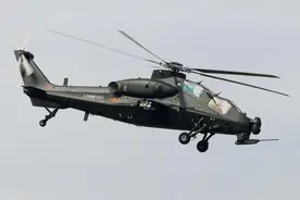 台当局最害怕的一幕出现，解放军武直-10进入台西南空域进行演习图片