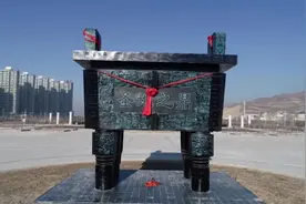 震撼航拍！甘肃会宁又一地标性建筑图片
