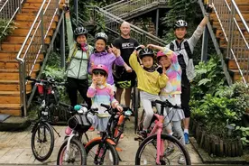 带着7岁的娃往返骑行100多公里，看户外运动达人如何养娃图片