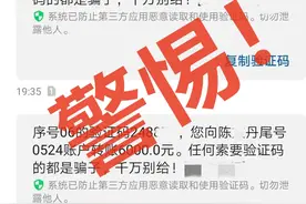 发给“网购客服”验证码导致24万被盗刷！公安部再提醒图片
