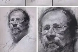 标准素描四步骤图片
