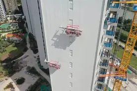 碧桂园机器人“上岗”盖房 打造质量安全防火墙图片
