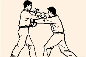 传统武术防身实战掌法：开.合.探.连环三掌，专破双手乱抓乱打图片