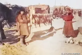 老照片：抗战时期的牡丹江市的宁安县东京城（1940）图片