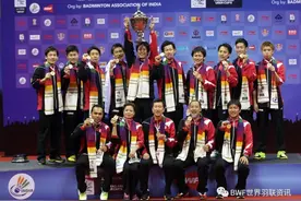 回顾2014汤姆斯杯丨日本击败马来西亚，首次获得汤姆斯杯冠军图片