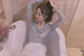 最美师姐宣璐的“仙女系”搭配，风格清新又简约，少女气息十足图片