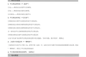 平行四边形的性质与证明综合应用图片