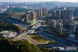 北碚蔡家新城海螺山立交通车图片