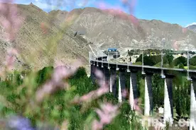建设中的拉林铁路图片
