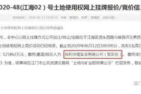 江门土拍：中南首进，粤海控股拿“旧改”地、保利入驻江海图片