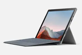 微软推出Surface Pro 7+：处理器、续航升级，SSD可更换图片