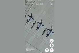 美国空军基地中的欧洲台风战机-卫星地图中的美国空军基地（五）图片