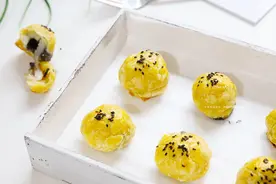 教你一个汤圆新吃法，秒变外焦里嫩，一口就爆浆的小甜品图片