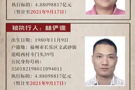 福州长乐法院发布近1亿悬赏公告图片