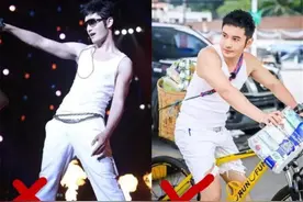 为啥人家穿跨栏背心是型男，你穿是大爷？黄晓明这么多年才搞明白图片