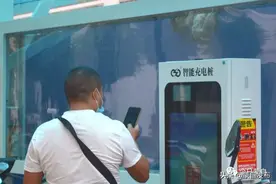 路上电动车没电了怎么办？扫码就可解决！图片