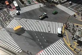 世界著名十字路口 日本东京涩（涉）谷图片
